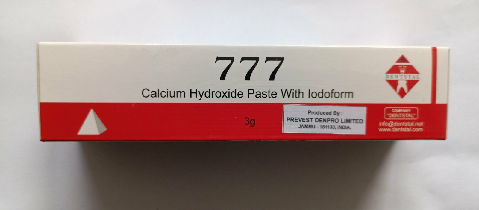 777 Calcium Hydroxide paste with iodoform