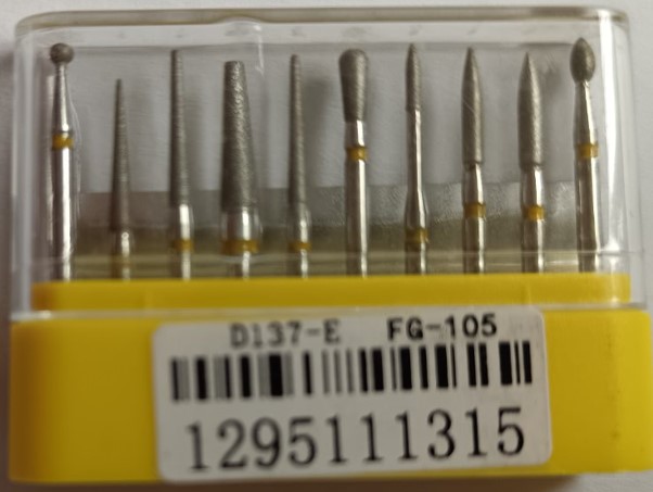 Головки алмазні 10шт наб.FG 105